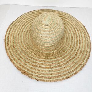 Vintage Echo Straw and Gold Hat